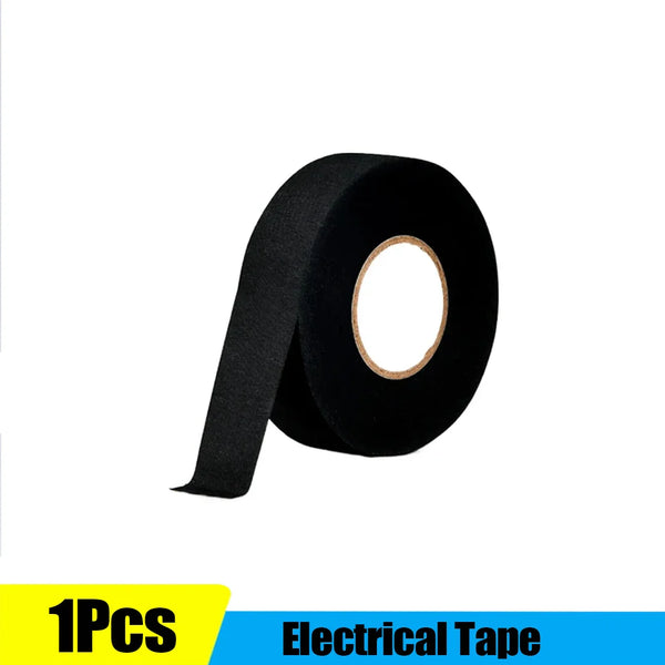 Auto Car Cable Wiring Harness Tape Heat-resistant Adhesive Cloth Fabric Tape Loom Protection Retardant Tape Stickers Accessories