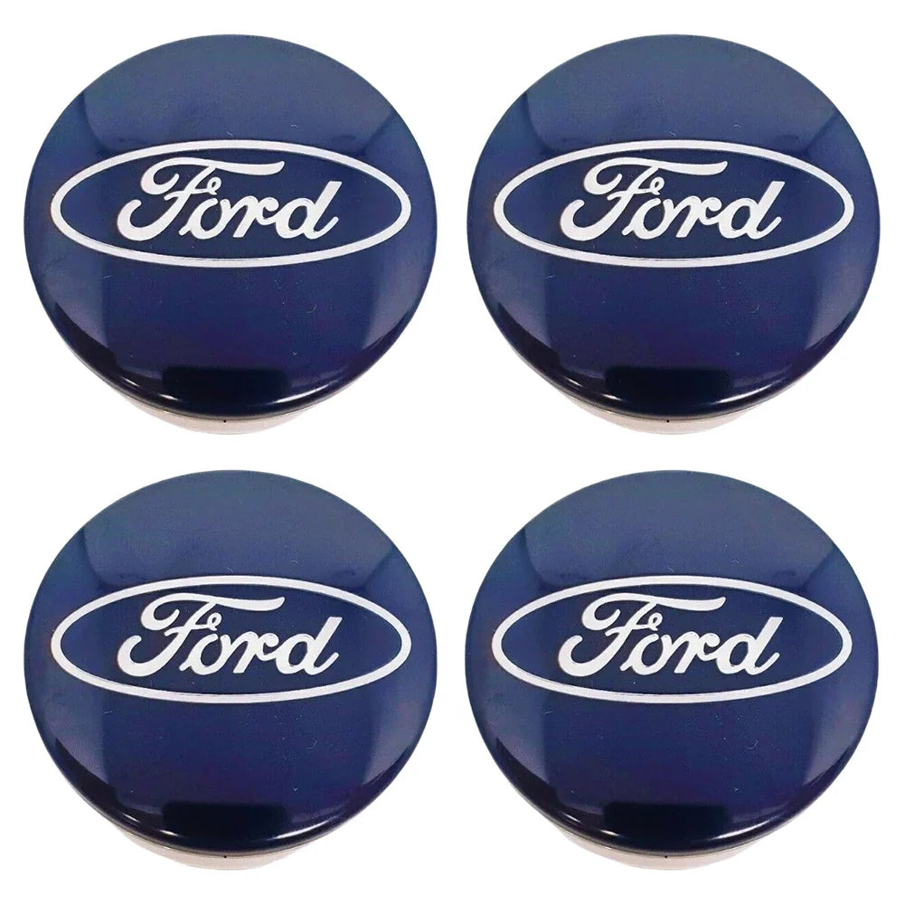 4 X 54MM Wheel Centre Caps Set Car Decorations Center Caps For Ford Most Models Focus Fiesta Ka Kuga