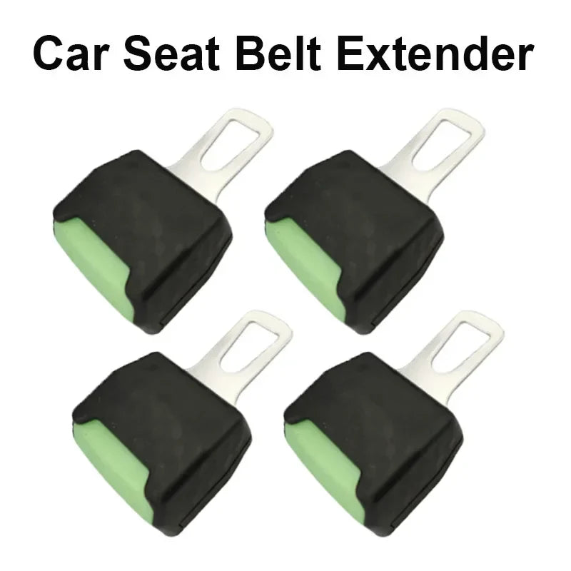 Car Seat Belt Clip Extender Safety Seatbelt Lock Buckle Plug Thick Insert Socket Extender Safety Buckle Seat Belt Accessorie