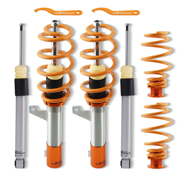 Shock Absorber Coilover Spring & Shock Assembly Coil for VW GOLF MK5 MK6 2.0TDi  For Audi A3 8P (FWD) 2006-2014