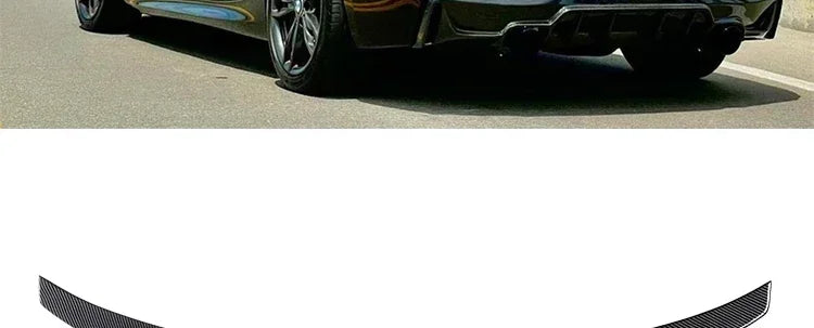 MP M4 PSM Style Rear Bumper Spoiler Lip for BMW 2 Series F22 F23 F87 2014-2021 Roof Trunk Wing Tail Top Wing Rear Wing