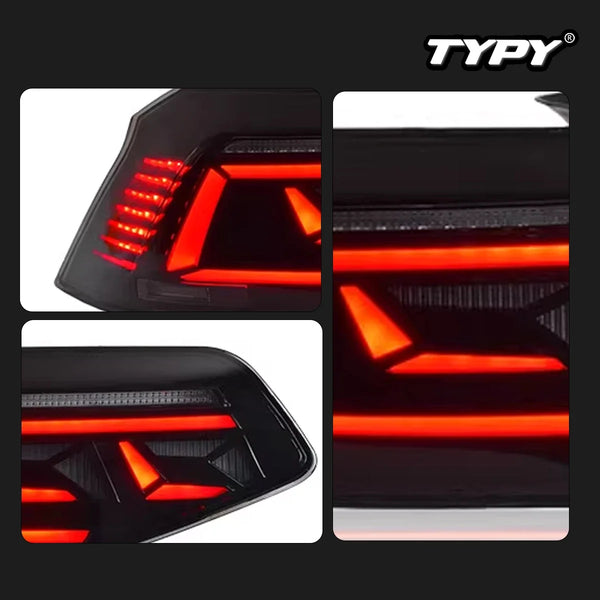 TYPY Car Light For VW Passat B8 Taillights 2015-2020 Upgrade Modified LED DRL Taillamps Dynamic Turn Signal Lamp Car Accessories