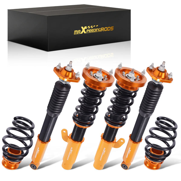 Coilovers Suspension 24 Way Damper Shocks For BMW E46 320i 325i 330i 1998-2005 Lowering Suspension Shock Absorber Kit