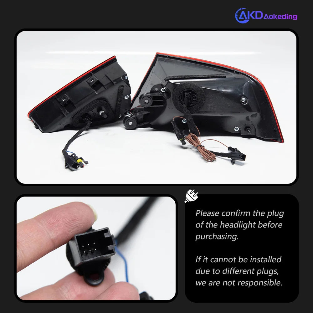 AKD Car Styling for Audi A7 Tail Lights 2011-2018 RS7 LED Tail Light Rear Lamp DRL Dynamic Signal Reverse Automotive Accessories