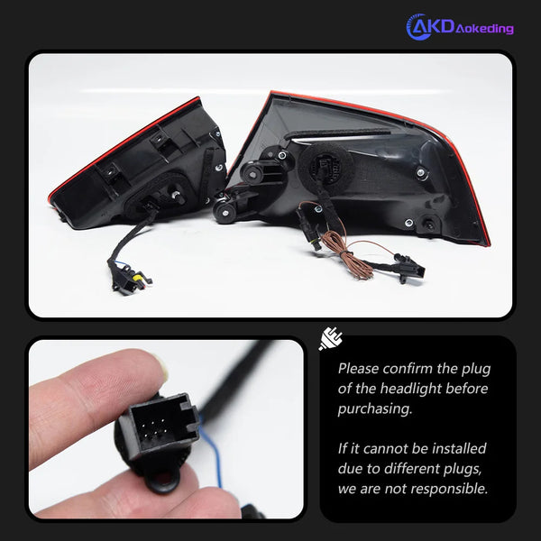 AKD Car Styling for Audi A7 Tail Lights 2011-2018 RS7 LED Tail Light Rear Lamp DRL Dynamic Signal Reverse Automotive Accessories