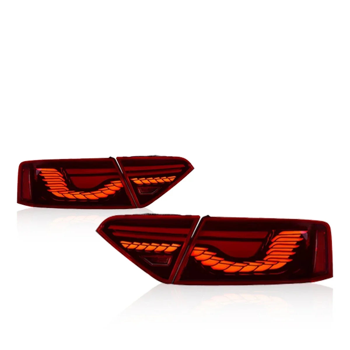 TYPY Car For Audi A5 RGB Taillights 2008-2016 Upgrade Modified to New DRL Dynamic Turn Signal LED Taillight Auto Accessories