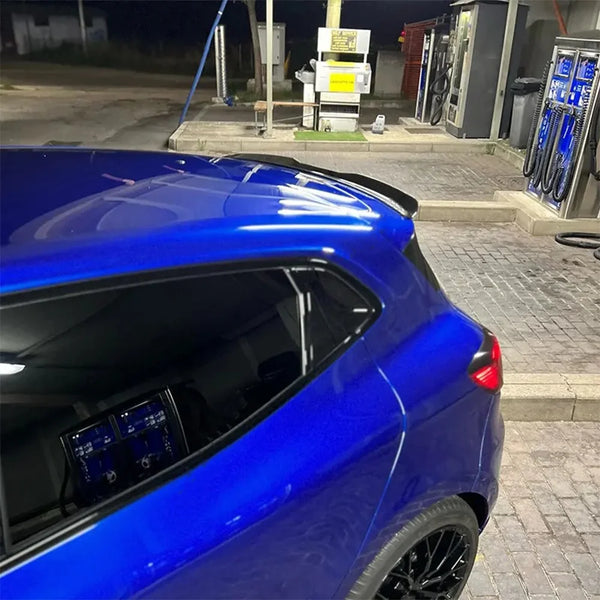 For Renault Clio MK5 Clio 5 2019 2020 2021 2022 2023 2024 Car Rear Spoiler Cap Rear Trunk Boot Roof Lip Spoiler Tuning