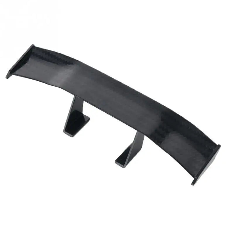 Universal Mini Spoiler 3D Rear Trunk Wing Boot Lip Spoiler Stickers Car Exterior Funny Accessories Decoration Carbon Fiber Look