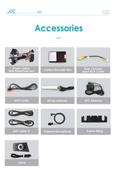 10.25" Car Multimedia Player GPS Navigation Support DSP Carplay Android Auto for BMW X3 E83 (2004-2010) Without Original Screen