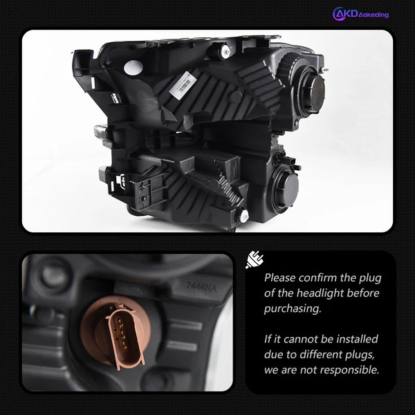 AKD Head Lamp for Ford Raptor F-150 F150 LED Headlight 2015-2020 Headlights DRL Turn Signal High Beam Angel Eye Projector Lens