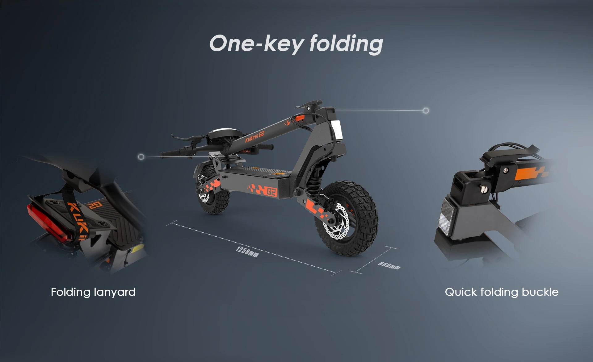 kukirin G2 Electric Scooter 800W 48V 15AH E-Scooter For Adult 10 Inches Tires Foldable City commute Electric Scooters