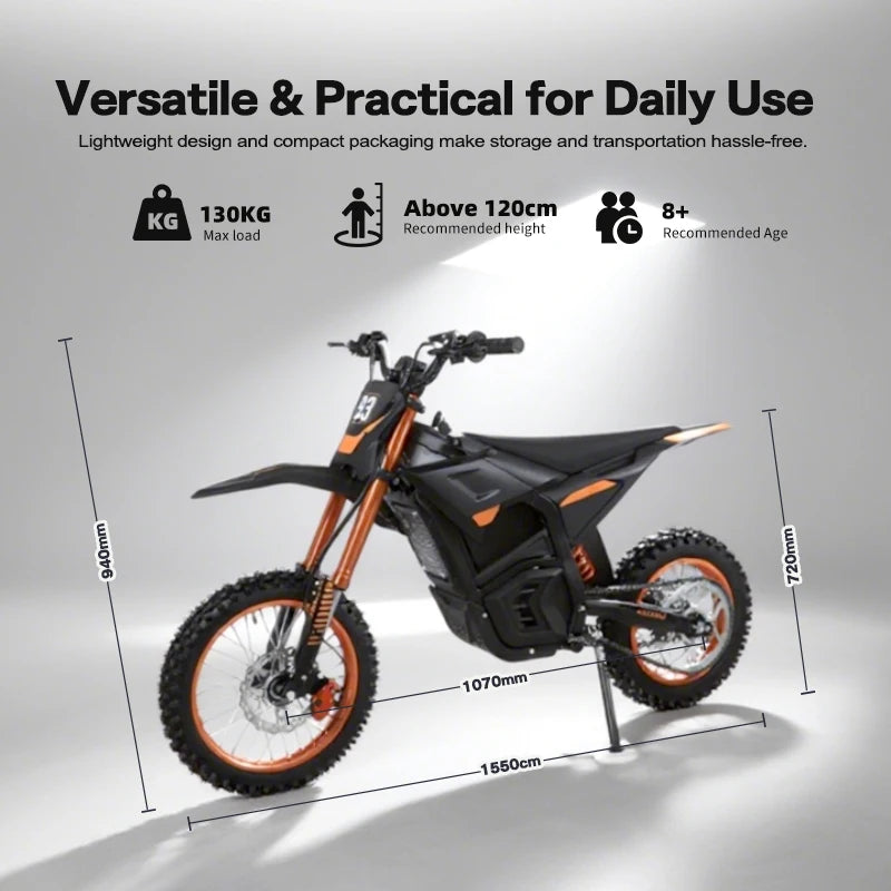 VALTINSU EM-5 Verified Manufacturer 48V 2500 W Motorcycle Performance Pit Bike Off Road Electric Dirt Bike