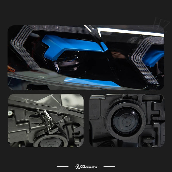 Headlight For Ford Fusion 2013-2016 Mondeo Car 12V LED DRL Hella 5 Xenon Lens Hid H7 Mondeo AKD Car Accessories