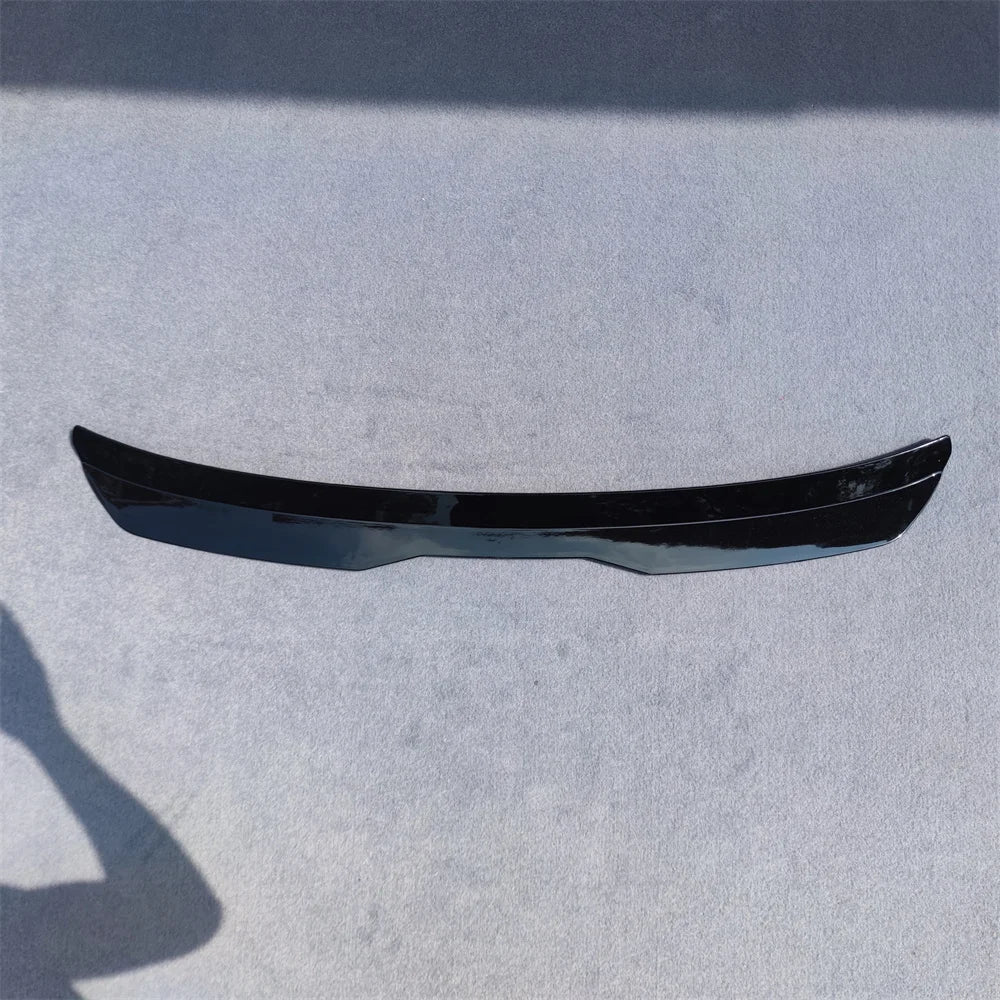 ABS Glossy Black Carbon Lip Spoiler For Seat LEON MK3 FR 2012-2020 5Doors Hatchback Universal Car Tail Wing Decoration