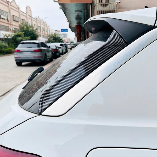 Car Rear Window Side Spoilers Wings Lip Body Kits Splitter  Accessories For VW T-ROC SUV A11 MK1 R R-Line TSI TDI 2017-2023