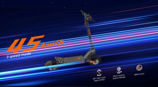 KuKirin G2 Electric Scooter 45km/h Max Speed 800W Motor 48V 15Ah Super Large Battey Electric Scooter