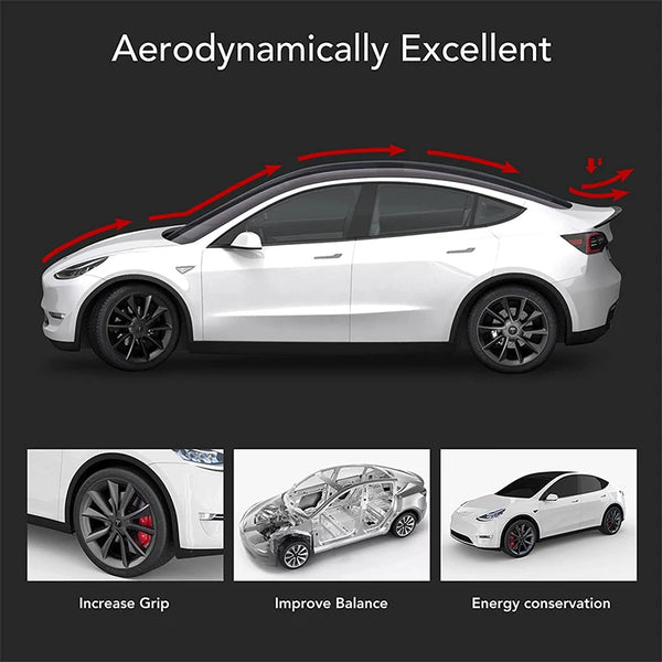 For Tesla Spoiler Model Y Juniper 2025 Accessories Spoilers Wings for Tesla Model 3 Highland 2025 3/Y 2017-2025 ABS Material