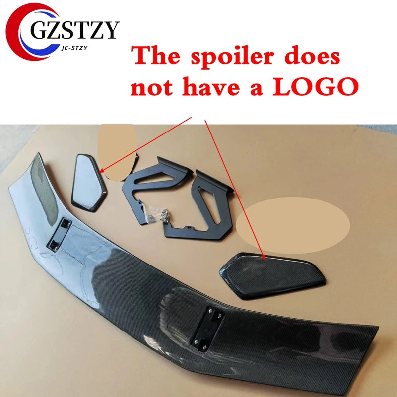 Carbon Fiber Rear Spoiler Tail Wings For Porsche Cayman 718 987 997 981 Boxster GT4 2010-2021 Car External Decoration GT4 Style