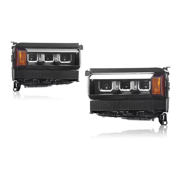 TYPY Car For Toyota Prado LC250 Headlight 2024-2025 Upgrade Modified New DRL Dynamic Turn Signal LED Headlight Auto Accessories