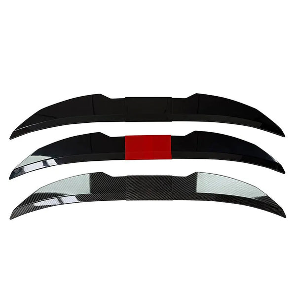 3Pcs Universal Trunk Tail Rear Wing Spoiler 115-125Cm For BMW For Tesla For Audi Toyota Honda KIA Hyundai Car Accessories
