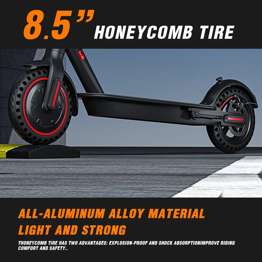 FREEBOY J-03 Adult Electric Skateboard 350W Electric Scooter  36V10.4AH Battery E-Scooter 8.5 Inch Tire Foldable Escooter