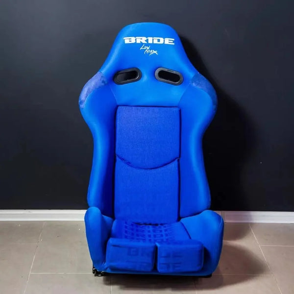 JBR1020 JIABEIR Hot Selling Racing Seat Universal Red/Blue Fabric Cloth Carbon Fiber Reclinable Double