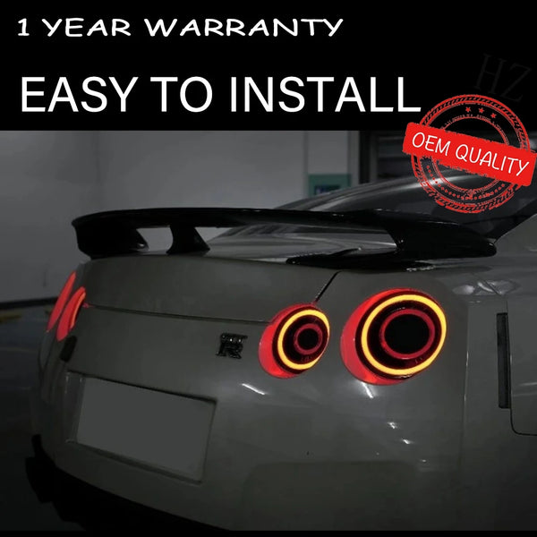 Car For Nissan GT-R R35 2009-2017 Taillights 12V LED автомобильные товары Design Signal Audi Car Supplies Accessories Rear Lamps