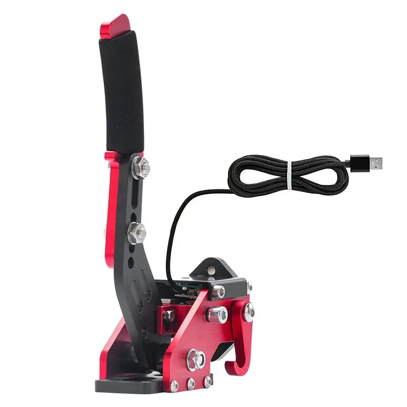 Usb Simracing Hand Brake Pc Mechanical Drift Handbrake for Game Steering Wheel Sim Racing Handbrake Cockpit Usb El Brakes Lever