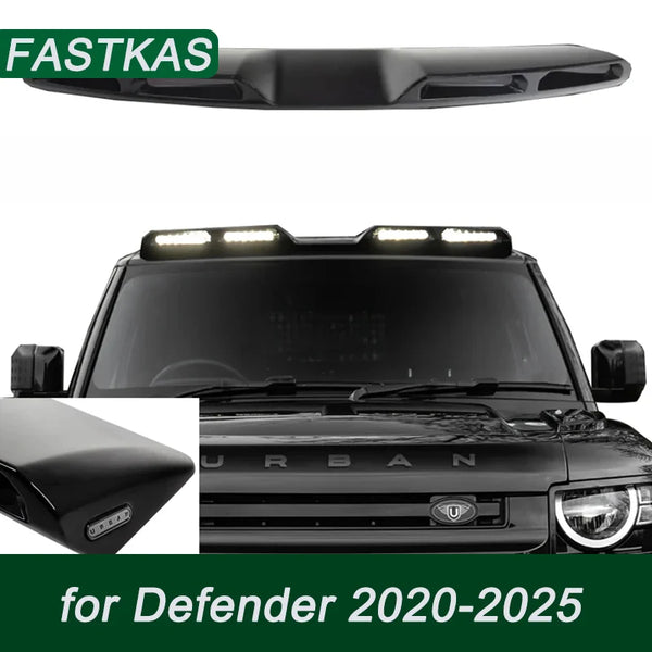 Top light for Land Rover Defender 90 110 130 2020-2025 Roof Light Urban style Exterior Decoration Accessories searchlight