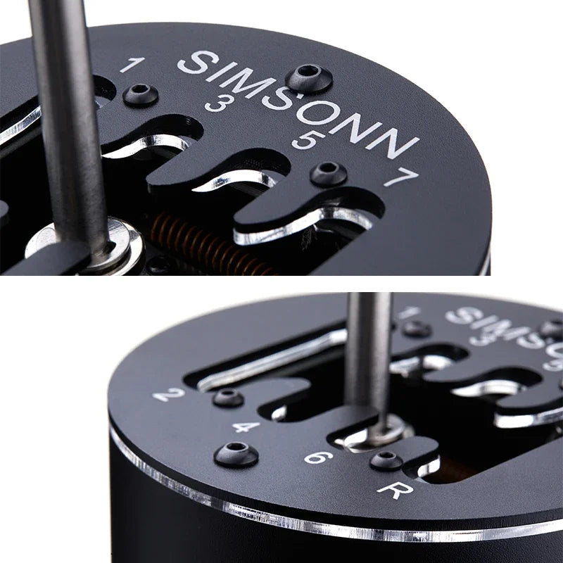 SIMSONN Sim Racing Gear Shifter Magnetic Induction Driving simulator Games Manual Gear h Gear For PC logitech g29 g27 g25 g920