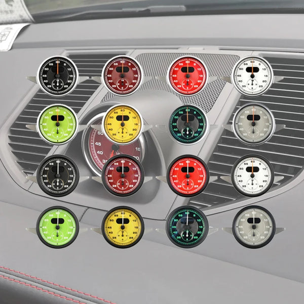 For Porsche Panamera 2010-2016 Cayman Boxster 2013-2016 911 2012-2015 Cayenne 2011-2015 Macan 14-16 Chrono Timer Stopwatch Clock