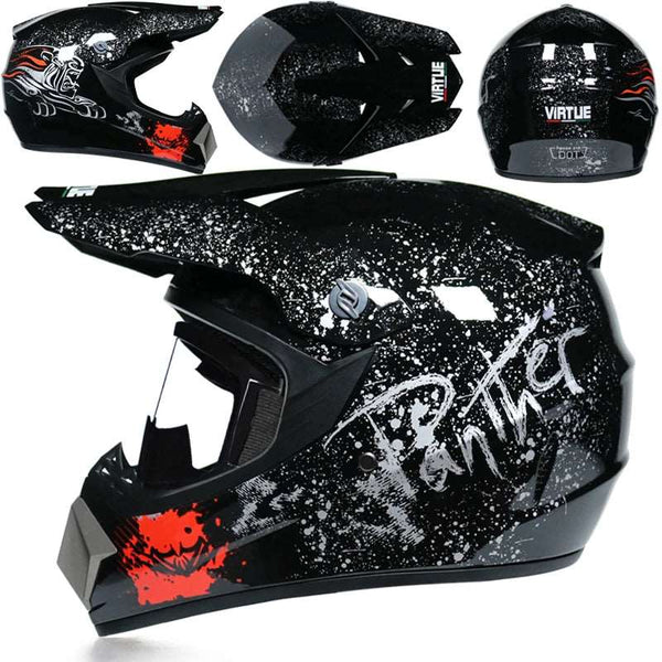 Lionstar Professional Unisex ABS Certified Motocross Helmet