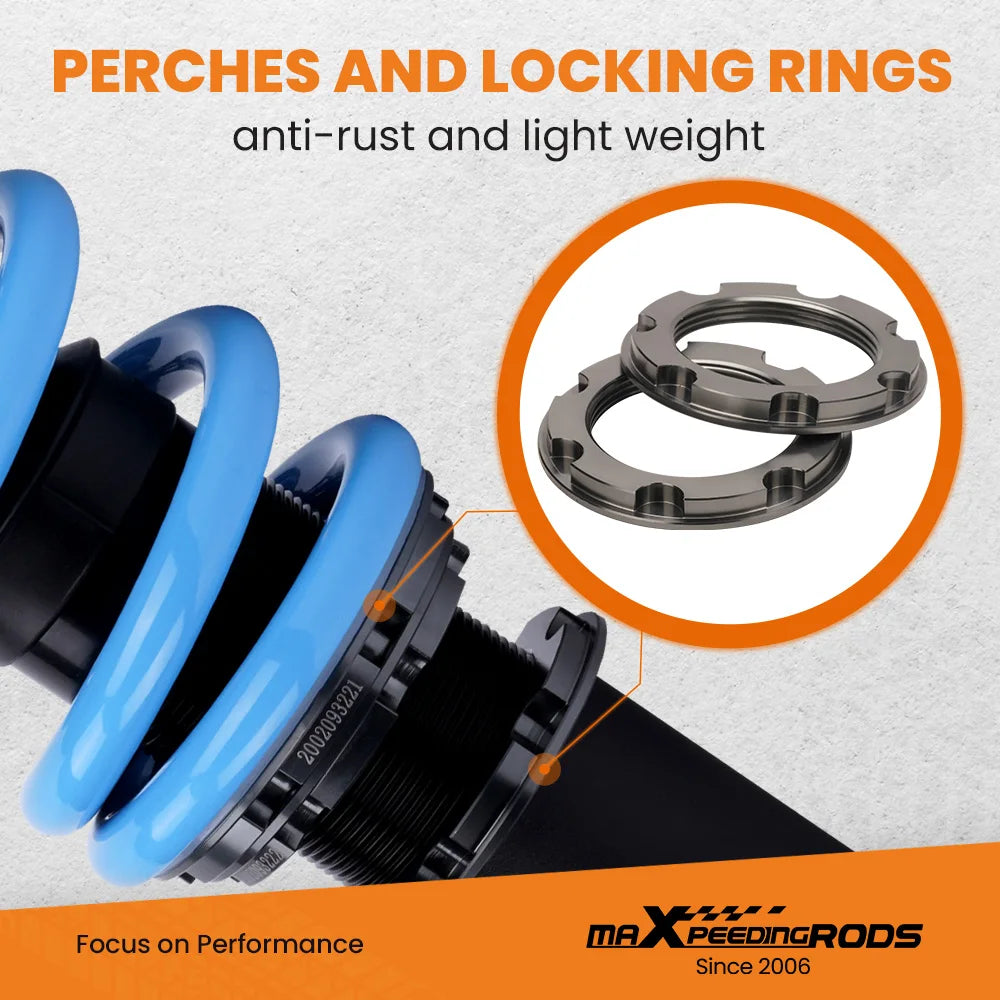 Coilovers for Lexus IS250/IS350 RWD 2006-2013 for Lexus GS300/GS350 2008-2014 24 Ways Damper Adjustable Coilovers Suspension Kit