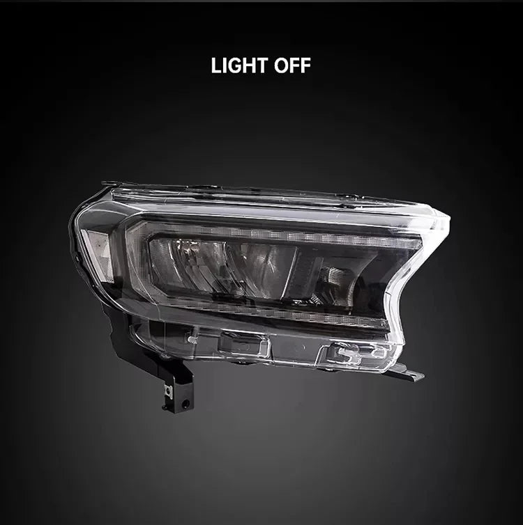 Auto Parts LED Head Lamps Car Headlights Assembly Front Lamp 2015-2018 2019 2020 w/Sequential Turn Signal For Ford Ranger T6 T7