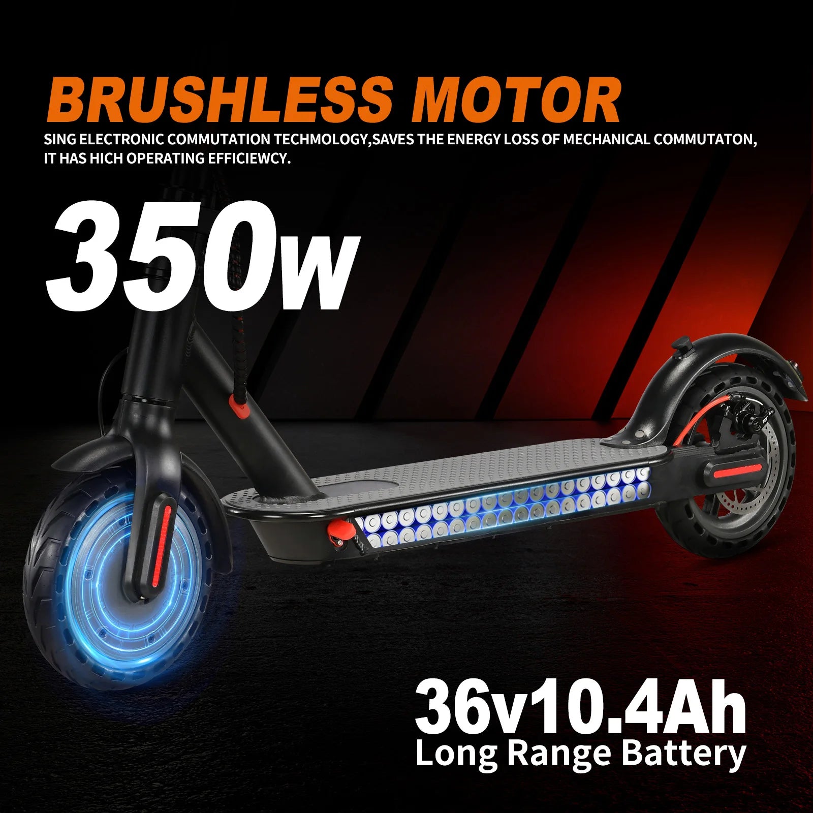 FREEBOY J-03 Adult Electric Skateboard 350W Electric Scooter  36V10.4AH Battery E-Scooter 8.5 Inch Tire Foldable Escooter