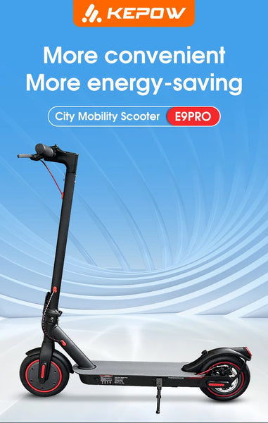 30KM Electric Scooter Adult 350W Foldable Electric Scooter 8.5 Inch Tire 36V/10.5ah E-scooter Dual Brake System Waterproof E9pro