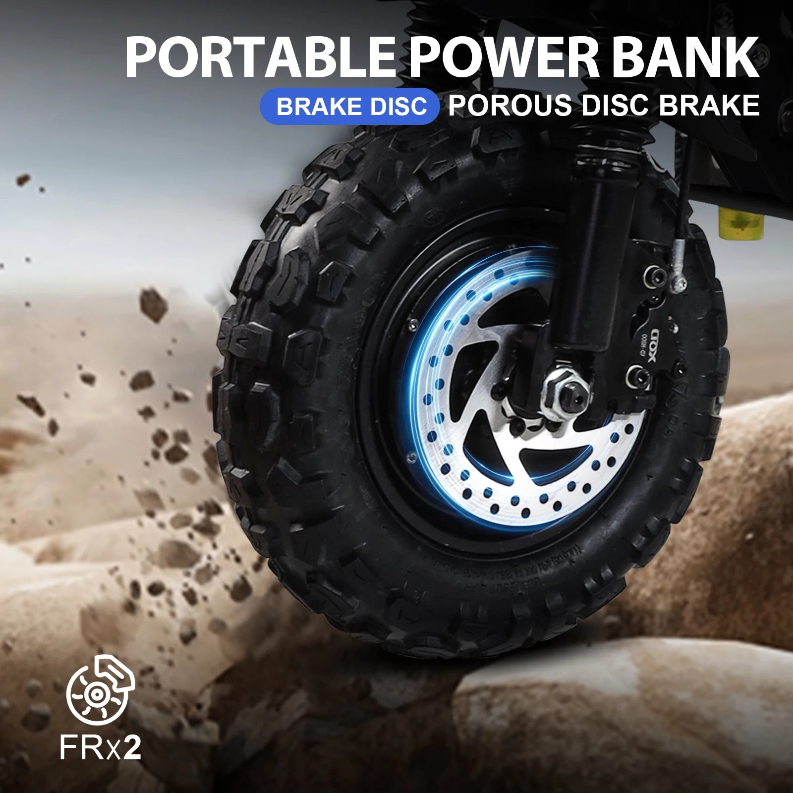 FREEBOY J30max Adult Foldable Escooter 3000W*2 Electric Scooter 60V38AH 11 INCH OFF-ROAD TIRE E-Mountain Scooter