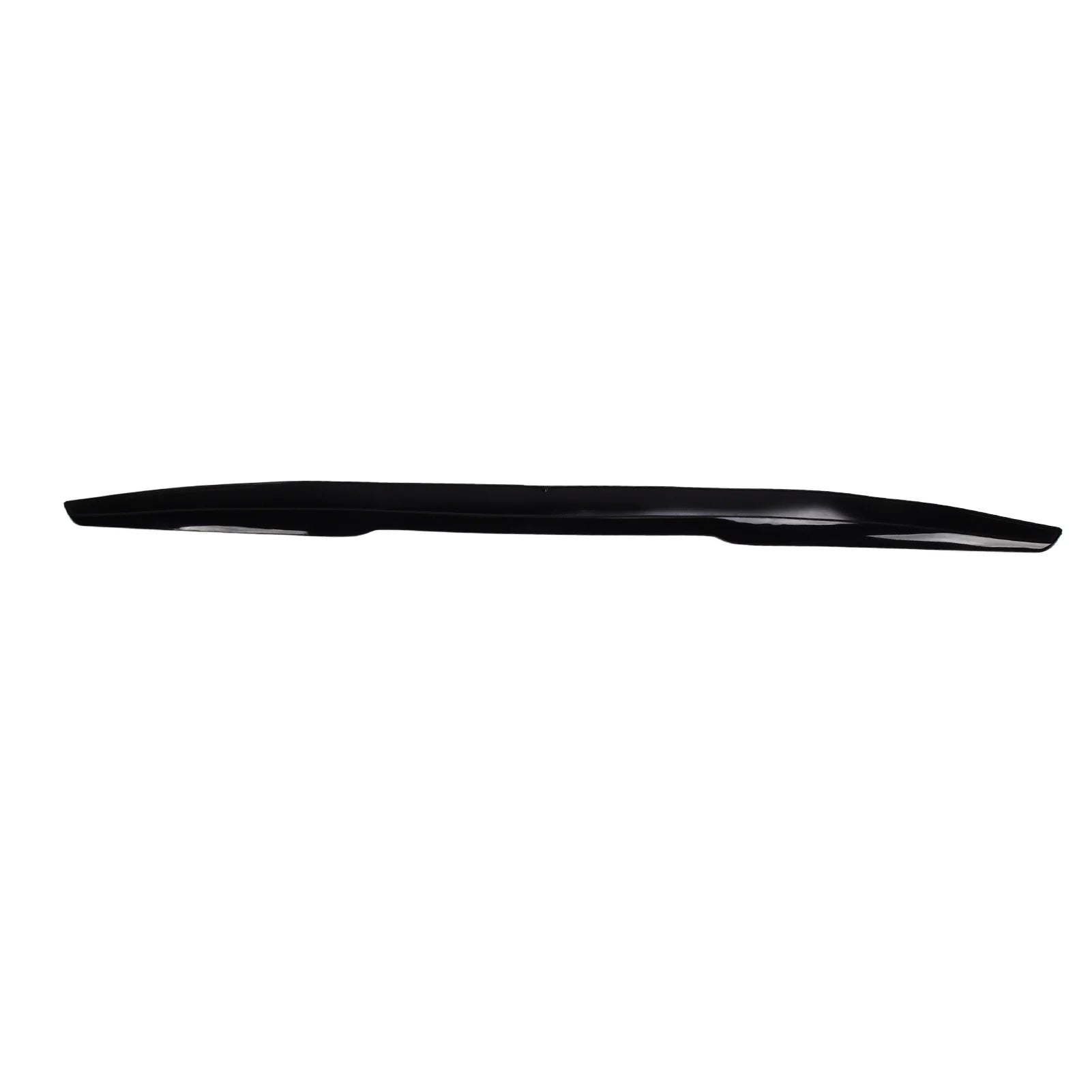 113cm*7cm Rear Roof Trunk Spoiler Lip Tail Wing Rubber Glossy Black Anti UV for Car High Gloss Anti-ultraviolet Varnish