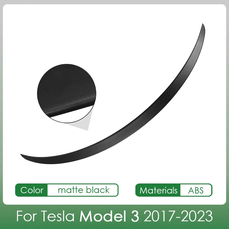 For Tesla Spoiler Model Y Juniper 2025 Accessories Spoilers Wings for Tesla Model 3 Highland 2025 3/Y 2017-2025 ABS Material