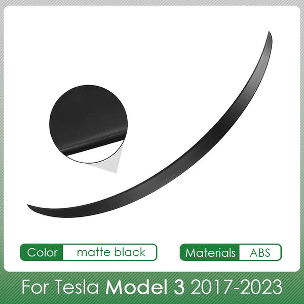 For Tesla Spoiler Model Y Juniper 2025 Accessories Spoilers Wings for Tesla Model 3 Highland 2025 3/Y 2017-2025 ABS Material