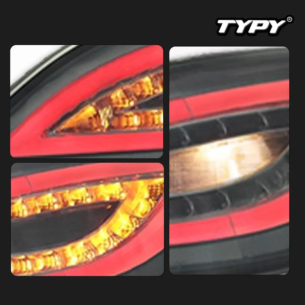 TYPY New LED Tail Lamp Upgrade Modified For Benz CLS W218 Taillight 2012-2017 Dynamic Signal Tail Lamp Auto Accessories