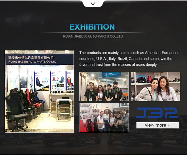 2PCS Universal Custom LOGO Green PU Leather Sport Bucket Racing Car Seats