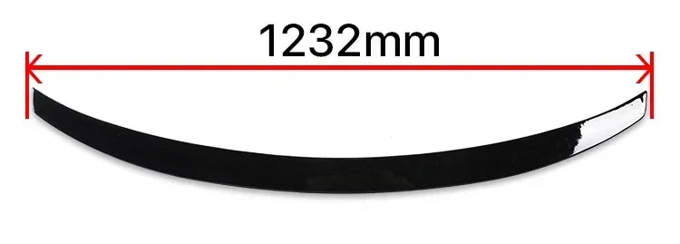 MP M4 PSM Style Rear Bumper Spoiler Lip for BMW 2 Series F22 F23 F87 2014-2021 Roof Trunk Wing Tail Top Wing Rear Wing