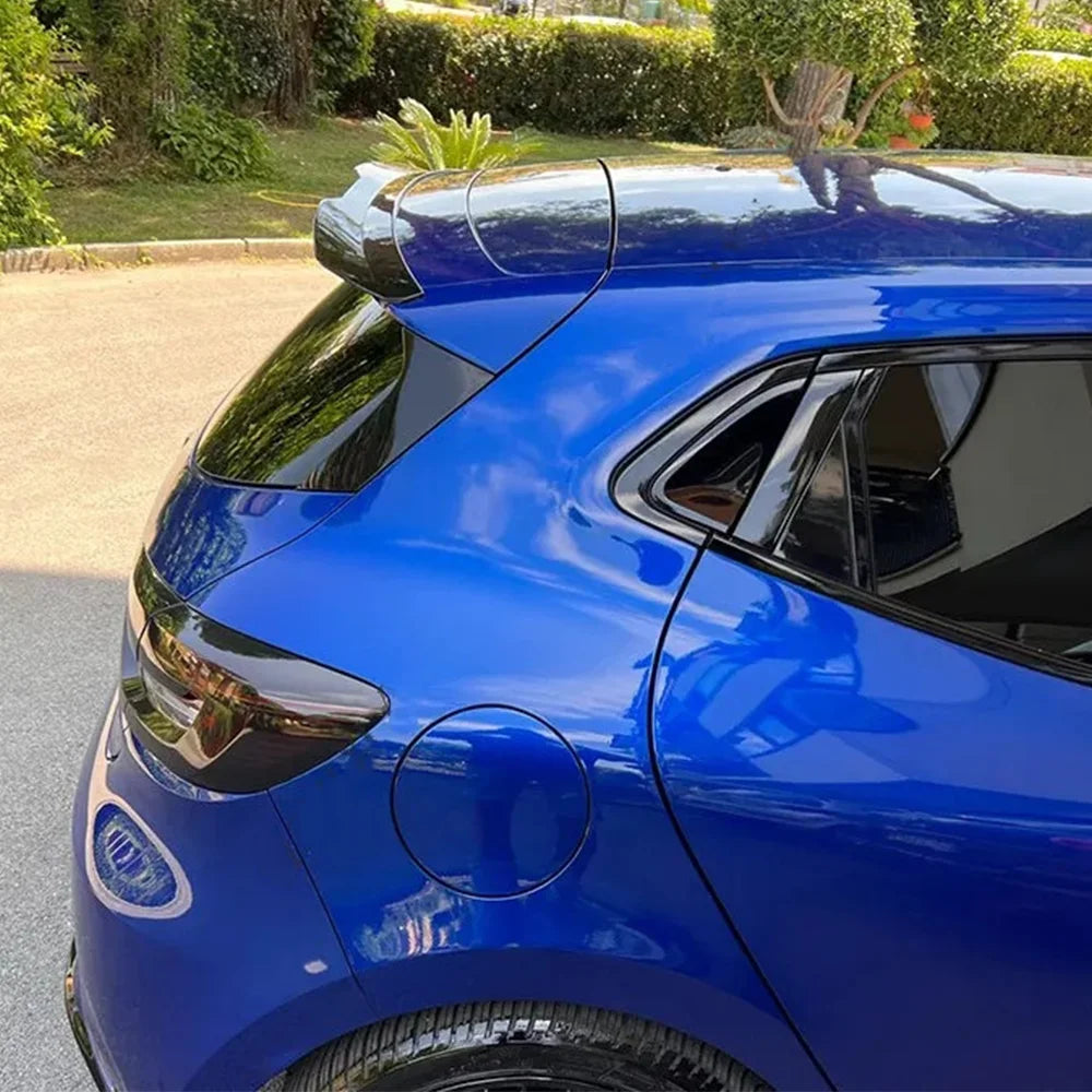 For Renault Clio MK5 Clio 5 2019 2020 2021 2022 2023 2024 Car Rear Spoiler Cap Rear Trunk Boot Roof Lip Spoiler Tuning