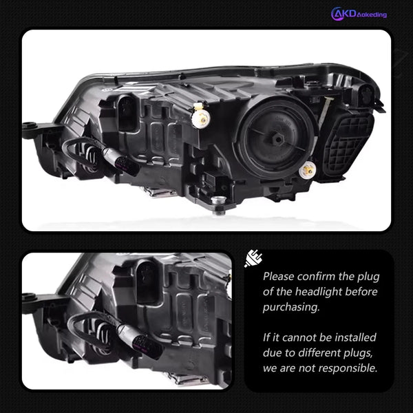 Headlight For Skoda Superb 2016-2018 автомобильные товары 12V H7 LED 2 PCS Light AKD Car Decoration Accessories Superb Head Lamp
