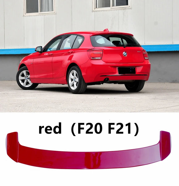 For Bmw F20 F21 1 Series 1ER Hatchback 120i 118i 116i Roof Spoiler 2012 to 2019 year Rear Roof Wing By Carbon Fiber Glossy