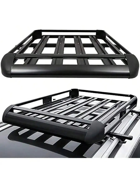 Aintier Roof Rack for 48" Crossbars Cargo Basket – Roof Cargo Rack Luggage Carrier Compatible