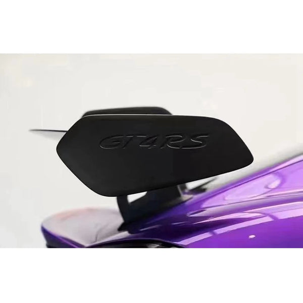 FOR Porsche Cayman 718 981 Boxster GT4 RS Style Car External Decoration Rear Trunk Wing Carbon Fiber Rear Spoiler Tail Wings