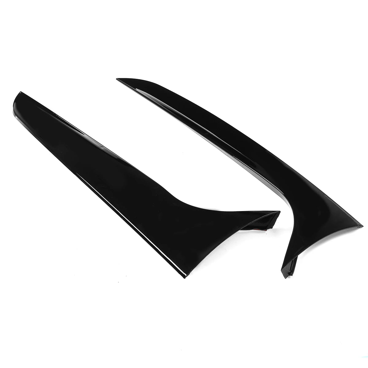 Gloss Black Rear Window Side Spoiler Cover For Audi A4 B8 Allroad Avant 2009 2010 2011 2012 2013 2014 2015 2016 Rear Spoiler