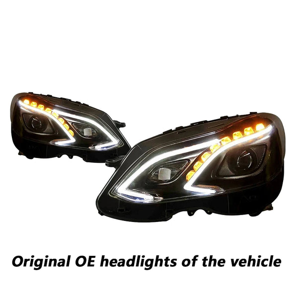 TYPY Car Headlights For Benz E-Class W212 2010-2016 LED Car Lamps Daytime Running Lights Dynamic Turn Signals Car Accessories